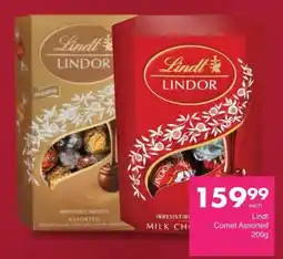 Save Lindt Lindor Cornet Assorted offer