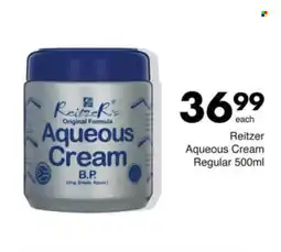 Save Reitzer Aqueous Cream offer