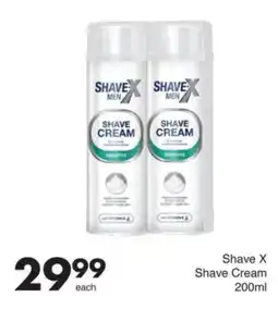 Save Shave X Shave Cream offer