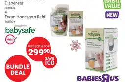 BabiesRUs Touchless Foam Soap Dispenser offer