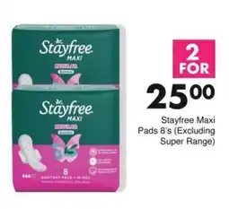 Save Stayfree Maxi Pads offer