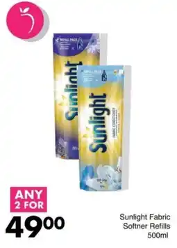 Save Sunlight Fabric Softner Refills offer