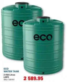 Cashbuild ECO WATER TANK offer