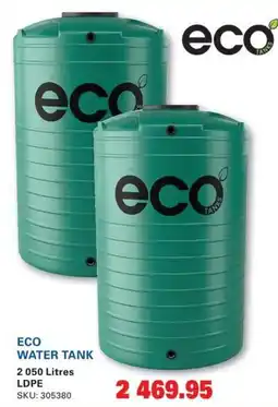 Cashbuild ECO WATER TANK offer
