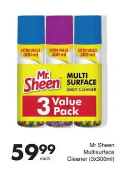 Save Mr Sheen Multisurface Cleaner offer