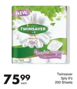Save Twinsaver 3ply 9's offer