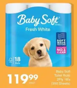 Save Baby Soft Toilet Rolls offer