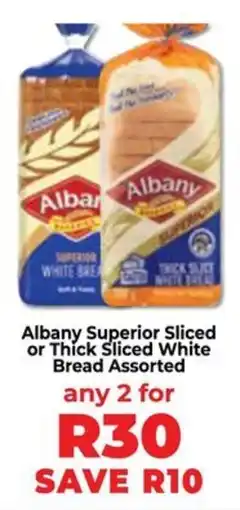 Food Lover's Market Albany Superior Sliced or Thick Sliced White Bread Assorted offer