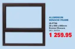 Cashbuild ALUMINIUM WINDOW FRAME offer