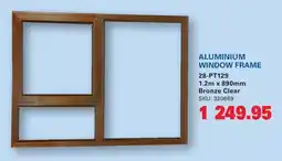 Cashbuild ALUMINIUM WINDOW FRAME offer