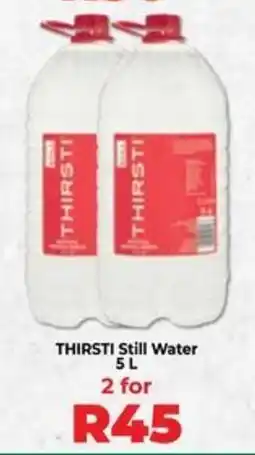 Food Lover's Market THIRSTI Still Water offer