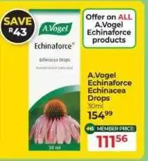 Dis-Chem A.Vogel Echinaforce Echinacea Drops offer