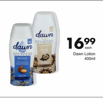 Save Dawn Lotion 400ml offer