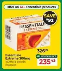 Dis-Chem Essentiale Extreme 300mg offer