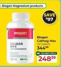 Dis-Chem Biogen Calmag Max offer