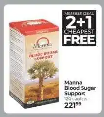 Dis-Chem Manna Blood Sugar Support offer