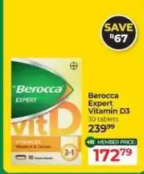 Dis-Chem Berocca Expert Vitamin D3 offer