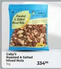 Dis-Chem Gaby's Roasted & Salted Mixed Nuts offer