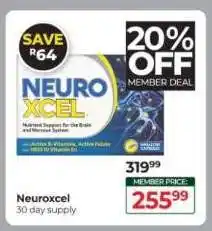 Dis-Chem NeuroXcel offer