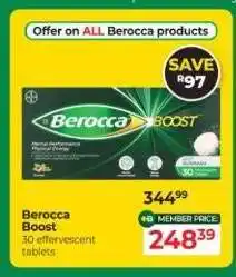 Dis-Chem Berocca Boost offer