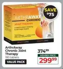Dis-Chem ArthrAway Chronic Joint Therapy offer
