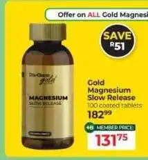 Dis-Chem Gold Magnesium Slow Release offer