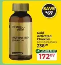 Dis-Chem Gold Activated Charcoal offer