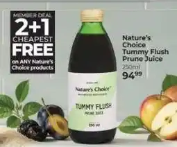 Dis-Chem Nature's Choice Tummy Flush Prune Juice offer
