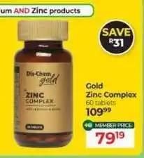 Dis-Chem Gold Zinc Complex offer