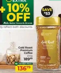 Dis-Chem Gold Roast Premium Coffee offer