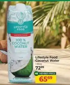 Dis-Chem Lifestyle Food Coconut Water offer