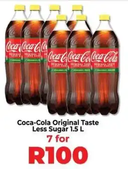 Food Lover's Market Coca-Cola Original Taste Less Sugar offer