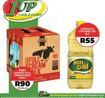 1UP First Choice Full Cream Milk offer