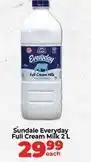 Food Lover's Market Everyday - full cream milk offer