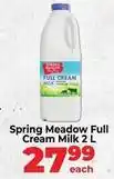 Food Lover's Market Full cream milk offer