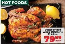 Food Lover's Market Whole rotisserie chicken offer