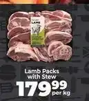 Food Lover's Market Four cousins - lamb packs with stew offer
