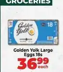 Food Lover's Market Golden yolk - large eggs offer