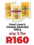 Food Lover's Market Cheese assorted offer