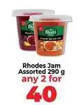 Food Lover's Market Rhodes - jam offer