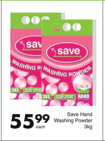 Save Save Hand Washing Powder 3kg offer