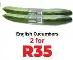 Food Lover's Market English cucumbers offer