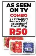 Food Lover's Market Strawberry punnet & blueberry punnet offer