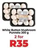 Food Lover's Market White button mushroom punnet offer