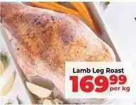 Food Lover's Market Lamb leg roast offer