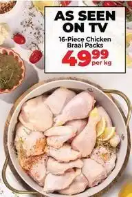 Food Lover's Market 16-piece chicken braai packs offer
