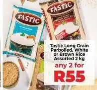 Food Lover's Market Tastic - long grain parboiled, white or brown rice offer