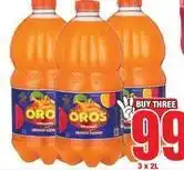Boxer Oros - orange soda offer