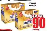 Boxer Bokomo - weet-bix wholegrain wheat biscuits offer