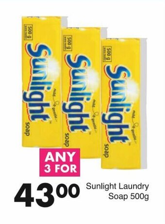 Save Sunlight Laundry Soap 500g offer